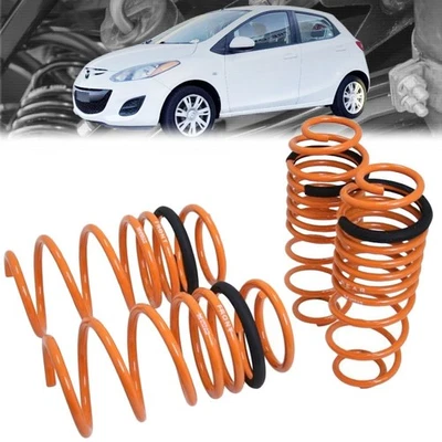 Megan Orange Street-Version Coil Lowering Springs For 07-13 Mazda 2 Hatchback - Image 1 of 4