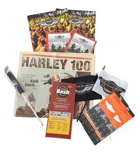 Harley Davidson 100th Anniversary 1903-2003 Official Event Passes Commemorative - Bild 1 von 16