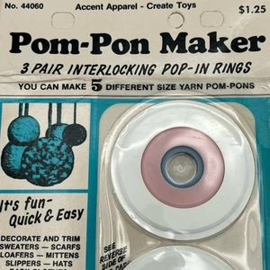 Vintage 1960s Zephr Pom-Pon Maker - Picture 1 of 6