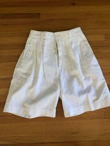 Pantaloncini da golf donna bianchi Fairway Outfitters nuovi senza etichette taglia 6 - Foto 1 di 5