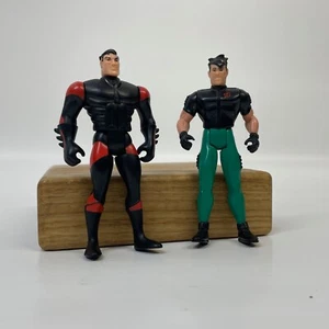 Kenner DC Comics BATMAN Action Figures Bruce Wayne & Dick Grayson Robin Vtg 1994 - Picture 1 of 2