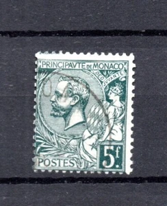 Monaco 1921 Freimarke 50 Furst Albert 5 Franc gebraucht - Picture 1 of 2