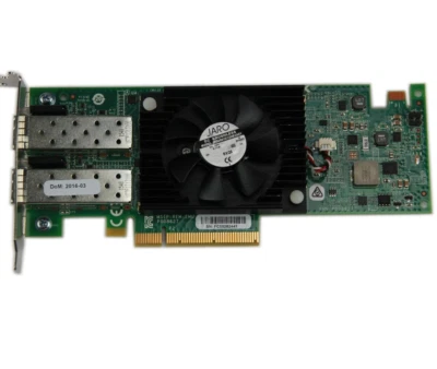 Dell Emulex Dual Port 10GbE SFP+ PCIe Network Interface Card 6FC2Y - Image 1 of 3