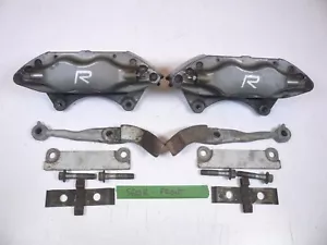 2004 - 2007 VOLVO S60R V70R RIGHT LEFT BREMBO BRAKE CALIPER 4 PISTON SET - FRONT - Picture 1 of 24