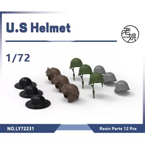 Modell Upgrade Teile LY231 1/72 US Helm - Bild 1 von 6
