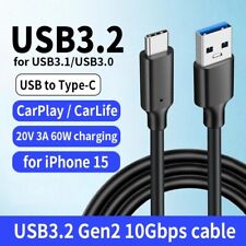 Type C USB C to USB A Cable Fast Charging Charger Cord For iPhone 15 Pro Max 5m