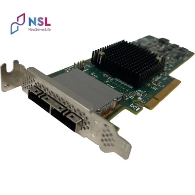 HBA Emulex DELL Dual Port 6Gbps SAS PCIe (3T6KY) Low Profile - Image 1 of 3