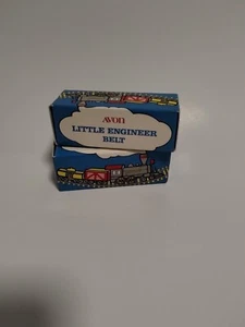 Avon Little Engineer Train Belt Adjustable Sealed in Box Vintage 1983 Lot Of 2  - Picture 1 of 7