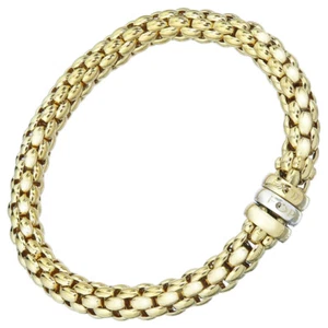 Fope Armband FLEX IT Endlos 750er Weiß- und Gelbgold - Bild 1 von 2