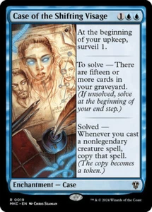 Case of the Shifting Visage 0019 MTG Commander MKC Rare NP - Picture 1 of 1