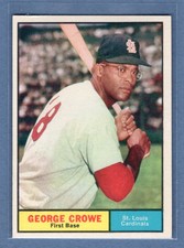1961 Topps #52 George Crowe(1) NM GO220