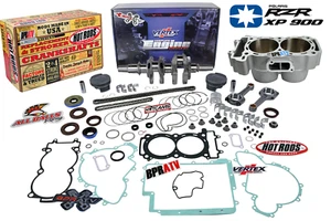Polaris 2011 2012 RZR 900 XP4 Complete Engine Rebuild Kit Crank Cylinder Pistons - Foto 1 di 24