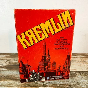 Kremlin Board Game - 100% Complete - 1988 Avalon Hill - Picture 1 of 4