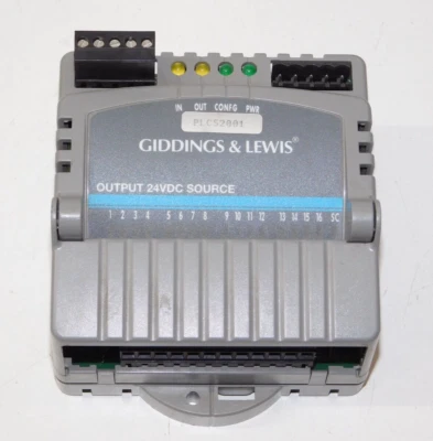 Giddings Lewis M.1017.3095 R3 PLC Output Module 503-25908-01 Kollmorgen Danaher - Image 1 of 3