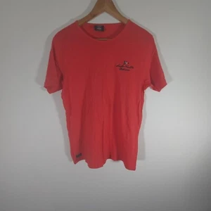 Camiseta Scuola Nautica Italiana Roja L Mujer Bordada - Imagen 1 de 7