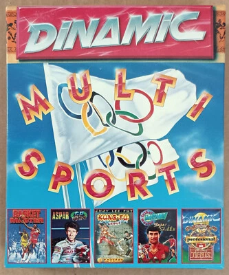 ANCIEN JEU PC DISQUETTES 5"1/4 BIG BOX MULTI SPORTS de chez DINAMIC - Photo 1/4