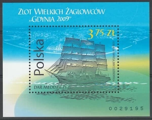 Poland 2009 Ships MNH Block - Picture 1 of 1