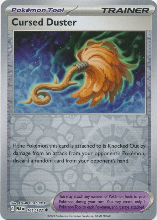 Reverse Holo Cursed Duster 161/182 Uncommon Paradox Rift - Image 1 of 1