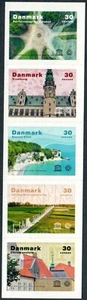 DINAMARCA. 2020. 150 Kr. Patrimonio de la Humanidad por la Unesco. Juego de 5. VF MNH (1996-2000) - Imagen 1 de 1
