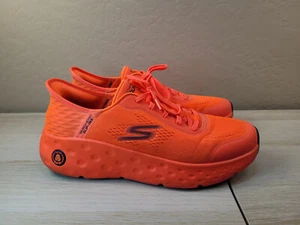 Skechers GoRun Max Cushioning Slip Ins Mens 12 Coral Running Shoes 220701 - Picture 1 of 9