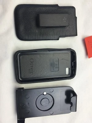 Funda OtterBox Defender Serie Resistente BlackBerry Z10 Plus Giratoria Cuero  Foto 1 de 4