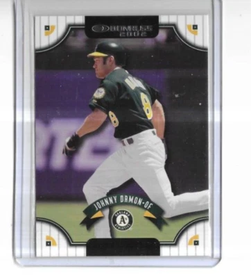 2002 Donruss #10 Johnny Damon Oakland Athletics - Image 1 of 2