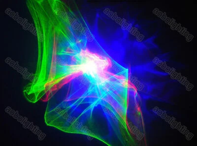 DJ Disco Stage Laser Lights RGB Luces Láser Aurora Láser Discoteca Iluminación - Image 1 of 4
