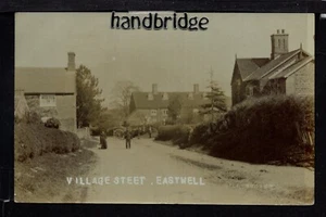 Eastwell, Village Street Scene - norte de Melton Mowbray - fotografía real p/c - Imagen 1 de 1
