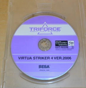 VIRTUA STRIKER 4 Disc TRIFORCE Namco Sega Nintendo Japan arcade GD ROM 2006 - Picture 1 of 2