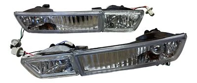 Per VW GOLF 3 III Vetro Trasparente Fendinebbia + Lampeggiatore Frontale SX + Dx - Immagine 1 di 3