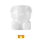 3D Bear Ice Mold Coffee Milk Tea Lattice Silicone Ice Mold Cube Molds 2023
