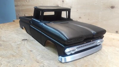 3D Printed RC CAR 1961 CHEVY Truck Cab & Bed 1/10 Body Removable Hood - Image 1 of 4