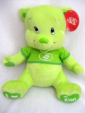 Nanco Jelly Belly Plush Teddy Bear Kiwi Green 14 Inches