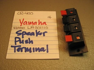 📈YAMAHA 420000 LA001110 SPEAKER TERMINAL CR-400 STEREO RECEIVER - Picture 1 of 3