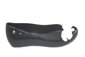 WOMENS 31739 MELISSA ULTRAGIRL XI AD 51492 BLACK/WHITE FLAT SHOE MSRP $105.00 - Picture 1 of 4