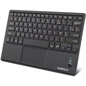1 BY ONE DIAFIELD Clavier Bluetooth AZERTY avec Un Ecran Tactile Ultra Mince ... - Picture 1 of 7