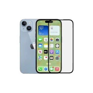 Protector de pantalla de vidrio templado cubierta completa para teléfono Apple iPhone 15 - Imagen 1 de 24