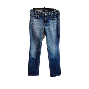 J.Crew Factory Toothpick  Blue Stretch Jeans Size 27R Cotton Blend - Picture 1 of 3