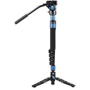 Sirui P-325FS 5-Section Carbon Fiber Monopad With VA-5 Compact Video Head - Picture 1 of 9
