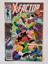 X-FACTOR #9 (FN+) 1986 FREEDOM FORCE COVER & APPEARANCE