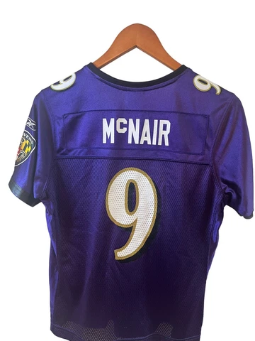 Reebok Womens NFL Baltimore Ravens Steve McNair Premier Sewn Jersey Medium Cover