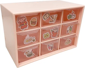 Mini Plastic Drawer Organizer, Art Craft Organizers and Storage Used in Desk, Va - Picture 1 of 7