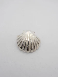 Scallop: Jacket Pin in 925 Silver - Shell - Saint James - Santiago - Picture 1 of 7