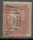 Queen Victoria - SG 29 - 1d. Red - Star Perf 14 - Large Crown. Cat 18