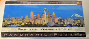 750 Piece Panoramic Jigsaw Puzzle - Seattle, Washington - Buffalo Games New & Se - Bild 1 von 2