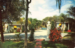 Rest-A-Nite Motel Lake Wales, Florida postal sin publicar de colección AAA US Hwy 27 - Imagen 1 de 2