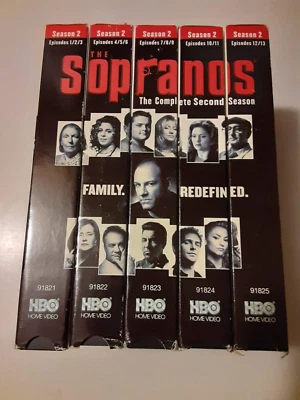 Полный комплект видеокассет HBO The Sopranos сезон 2 второй сезон - Изображение 1 из 3