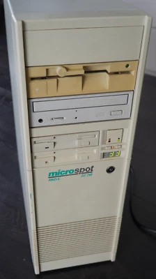 FIC 486SC-P D3 Intel DX2-66 8MB Retro Computer von 1992 Mitsumi D509V3 TVGA8900 - Bild 1 von 4