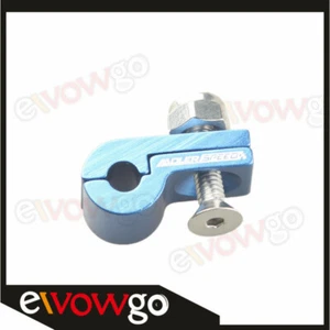 Brand New Fuel Line Clamp 4.8mm ID Hose Clamp Aluminum Blue - Picture 1 of 4