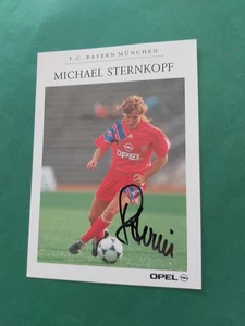 FC Bayern München , M. Sternkopf , Autogrammkarte, Fussball - Bild 1 von 2